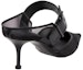 Shop (W) Alexander McQueen Punk Punk Hitam 'Buckle Open-Heel' 744485W4AB21000