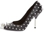 Buy (W) Alexander McQueen Punk Stud 'Hitam' 651711WHS4I1081