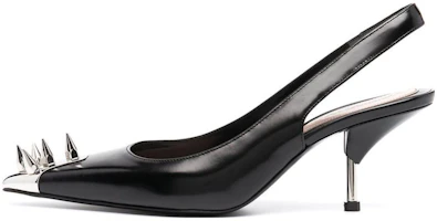 (Women) Alexander McQueen Punk Stud 'Black Stiletto' 651709WHV7B1081 (Women) Alexander McQueen Punk Stud 'Black Stiletto' 651709WHV7B1081