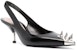 (W) Alexander McQueen Punk Stud 'Stiletto Hitam' 651709WHV7B1081