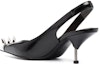 Purchase (W) Alexander McQueen Punk Stud 'Stiletto Hitam' 651709WHV7B1081
