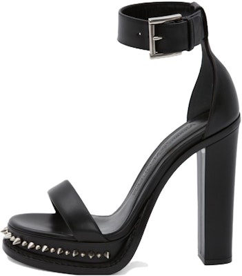(Women) Alexander McQueen Punk Stud Platform Sandal 'Black' 687830WHWQ11081 Buy (Women) Alexander McQueen Punk Stud Platform Sandal 'Black' 687830WHWQ11081