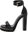 Buy (W) Alexander McQueen Punk Stud Platform Sandal 'Hitam' 687830WHWQ11081