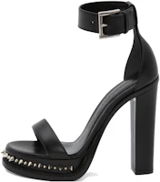 (Women) Alexander McQueen Punk Stud Platform Sandal 'Black' 687830WHWQ11081 (Women) Alexander McQueen Punk Stud Platform Sandal 'Black' 687830WHWQ11081