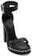 Shop (W) Sandalia Plataforma con Tachuelas Alexander McQueen Punk 'Negro' 687830WHWQ11081