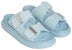 (W) Alexander McQueen PVC Buckle Detail Round Toe Platform 'Biru Muda' 708098W4U734628
