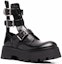 Lookbook (W) Bota Alexander McQueen Rave Buckle 'Negra' 700078WIC631081