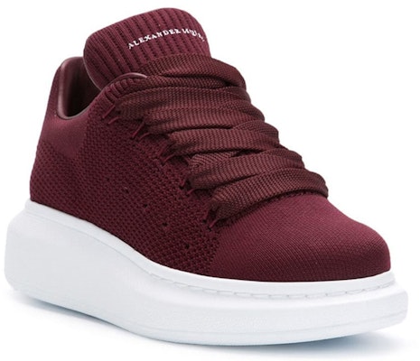 (W) Alexander McQueen Oversized Sneaker 'Rajutan Baru - Merah Tua' 533699W4I906559 Lookbook (W) Alexander McQueen Oversized Sneaker 'Rajutan Baru - Merah Tua' 533699W4I906559
