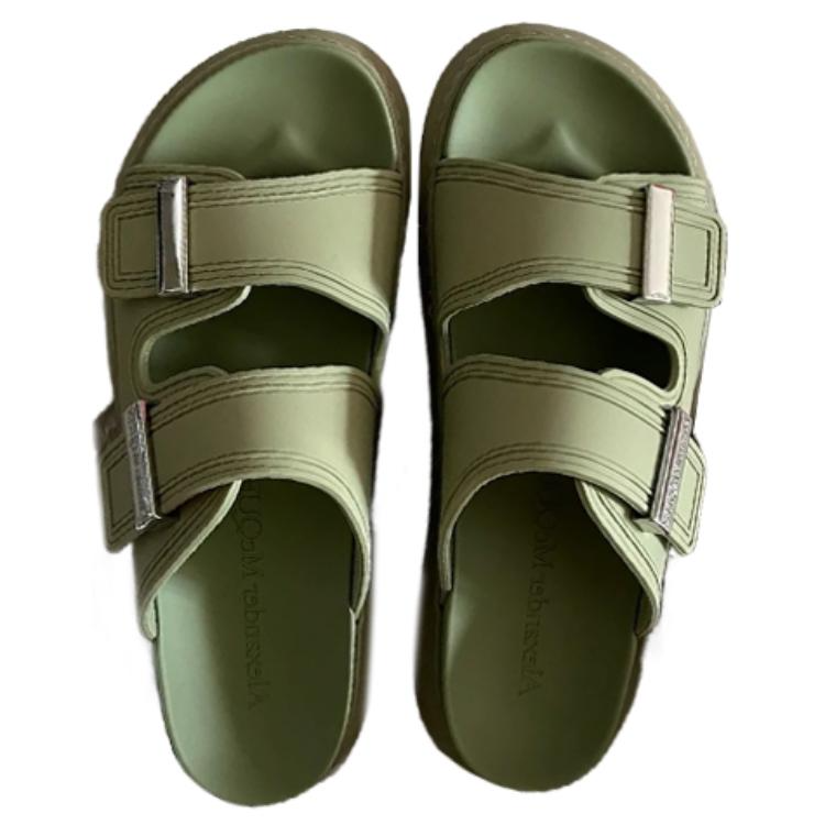 (W) Alexander McQueen Rubber Sandal 'Sage Green' 圖 2