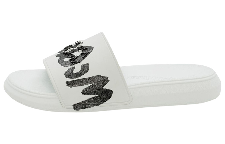 (Women) Alexander McQueen Rubber Slide 'White' 697097W4QS59061