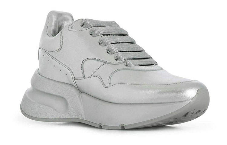(W) Alexander McQueen RNNR 'Metallic Silver' 圖 2