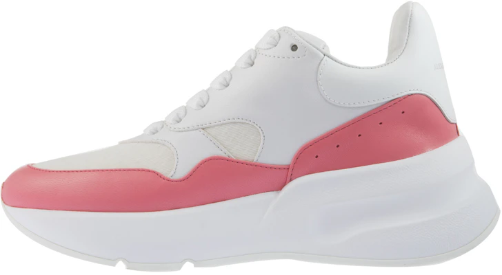 (W) Alexander McQueen Baskets Runner ''Blanc Flamant Rose'' 533710-WHT99-9374 Buy (W) Alexander McQueen Baskets Runner ''Blanc Flamant Rose'' 533710-WHT99-9374