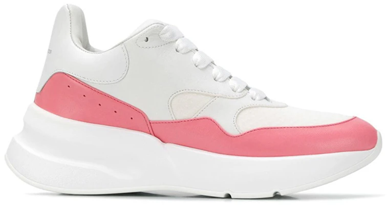 (W) Alexander McQueen Runner Sneaker ''Wit Flamingo Roze'' 533710-WHT99-9374 Order (W) Alexander McQueen Runner Sneaker ''Wit Flamingo Roze'' 533710-WHT99-9374
