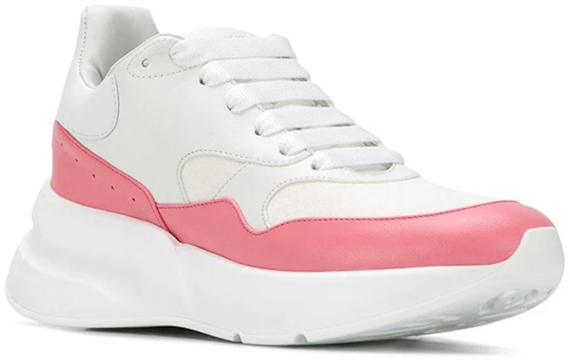 (W) Alexander McQueen Baskets Runner ''Blanc Flamant Rose'' 533710-WHT99-9374 Lookbook (W) Alexander McQueen Baskets Runner ''Blanc Flamant Rose'' 533710-WHT99-9374
