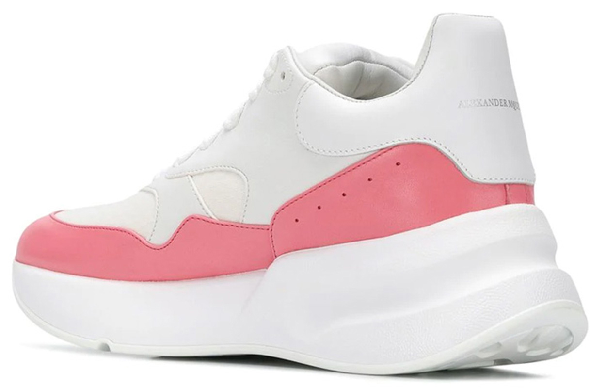 Shop (W) Alexander McQueen Baskets Runner ''Blanc Flamant Rose'' 533710-WHT99-9374