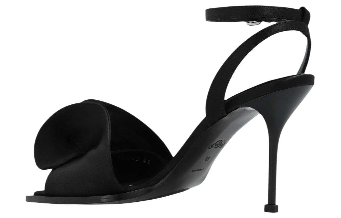 Lookbook (W) Alexander McQueen Sandal 'Fashion Versatile Hitam' 780753W4EM01000