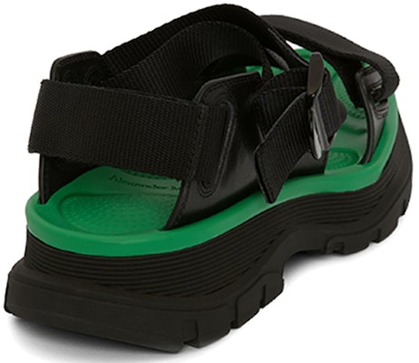 (W) Alexander McQueen Sandal 'Berkasual Fesyen Hitam Hijau' 667285W4R511395 Shop (W) Alexander McQueen Sandal 'Berkasual Fesyen Hitam Hijau' 667285W4R511395