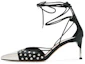 Buy (W) Sandalias Alexander McQueen 'Negro con Lazo' 571657WHMUJ1081