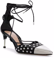 Order (W) Sandalias Alexander McQueen 'Negro con Lazo' 571657WHMUJ1081