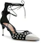 Order (W) Sandalias Alexander McQueen 'Negro con Lazo' 571657WHMUJ1081