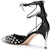(W) Sandal Alexander McQueen 'Ikat Sendiri Hitam' 571657WHMUJ1081