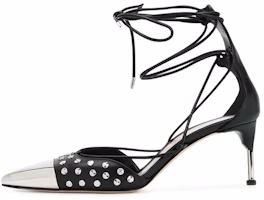 (Women) Alexander McQueen Sandal 'Black Self-Tie' 571657WHMUJ1081 (Women) Alexander McQueen Sandal 'Black Self-Tie' 571657WHMUJ1081