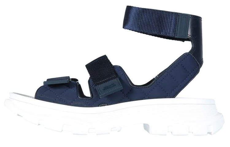 Buy (W) アレキサンダー・マックイーン ブルー カジュアルサンダル 685696W4SE44085