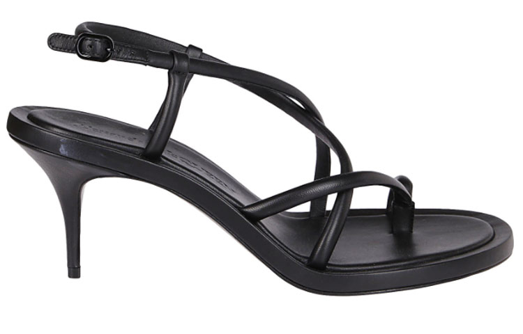 Order (W) Alexander McQueen Sandal 'Fashion Minimalist Hitam' 666653WHW261000