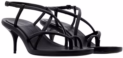 Lookbook (W) Sandalia Alexander McQueen 'Minimalista de Moda Negra' 666653WHW261000