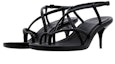 Shop (W) Alexander McQueen Sandal 'Minimalis Fesyen Hitam' 666653WHW261000