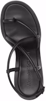 Purchase (W) Sandalia Alexander McQueen 'Minimalista de Moda Negra' 666653WHW261000