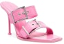 Order (W) Sandal Alexander McQueen 'Punk Buckle Pink' 709990WHSWD5482