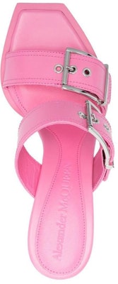 (W) Alexander McQueen Sandal 'Punk Buckle Pink' 709990WHSWD5482 Lookbook (W) Alexander McQueen Sandal 'Punk Buckle Pink' 709990WHSWD5482