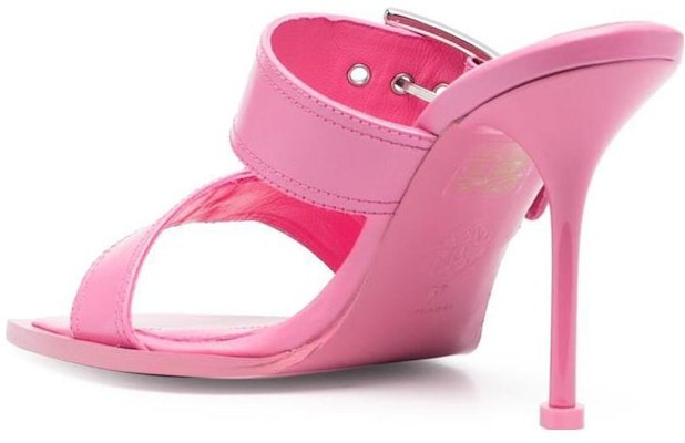 (W) Alexander McQueen Sandal 'Punk Buckle Pink' 709990WHSWD5482 Shop (W) Alexander McQueen Sandal 'Punk Buckle Pink' 709990WHSWD5482