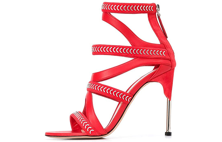 (Women) Alexander McQueen Sandal 'Red Fashion' 559912WHV626454