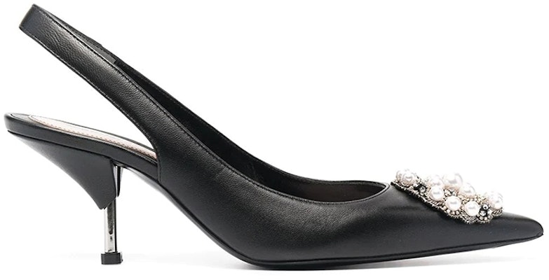 (Women) Alexander McQueen Sandal High Heels 'Embellished Wraparound Black' 651806WHW251081 Order (Women) Alexander McQueen Sandal High Heels 'Embellished Wraparound Black' 651806WHW251081