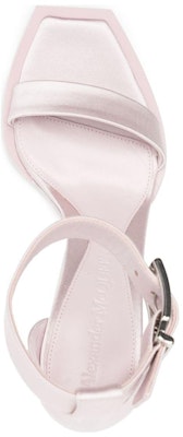 (W) Alexander McQueen Satin Slide 'Keanggunan Merah Jambu Lembut' 734993W4GPA5739 Shop (W) Alexander McQueen Satin Slide 'Keanggunan Merah Jambu Lembut' 734993W4GPA5739