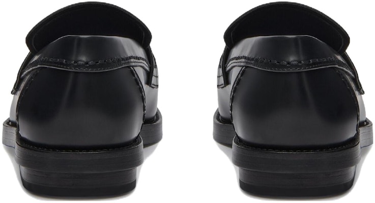 (W) 亚历山大·麦昆 印章金属黑色乐福鞋 783218WIES31081 Lookbook (W) 亚历山大·麦昆 印章金属黑色乐福鞋 783218WIES31081