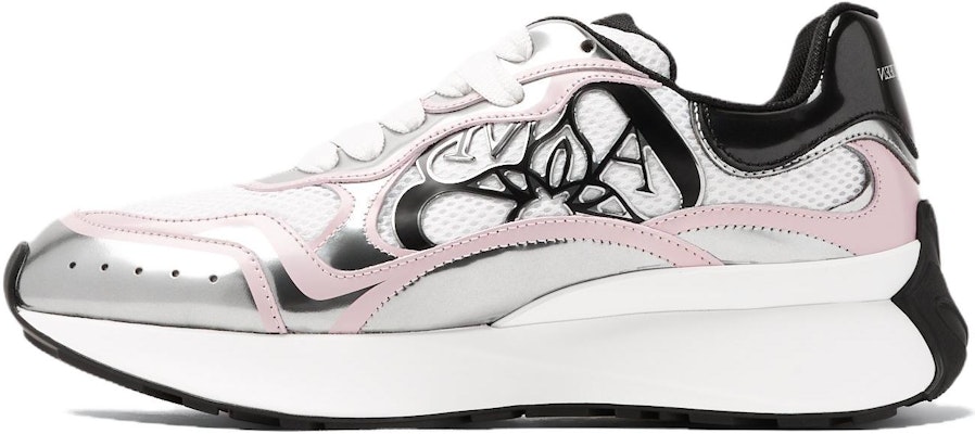 (W) 亚历山大·麦昆 银色粉标低帮运动鞋 '白色' 757485W4WN79944 Buy (W) 亚历山大·麦昆 银色粉标低帮运动鞋 '白色' 757485W4WN79944