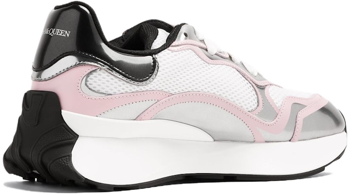 (W) 亚历山大·麦昆 银色粉标低帮运动鞋 '白色' 757485W4WN79944 Lookbook (W) 亚历山大·麦昆 银色粉标低帮运动鞋 '白色' 757485W4WN79944