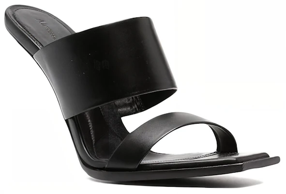 Alexander McQueen亞歷山大麥昆 Shard 皮革 露指 時尚涼拖 7.5cm 女款 黑色 Lookbook Alexander McQueen亞歷山大麥昆 Shard 皮革 露指 時尚涼拖 7.5cm 女款 黑色