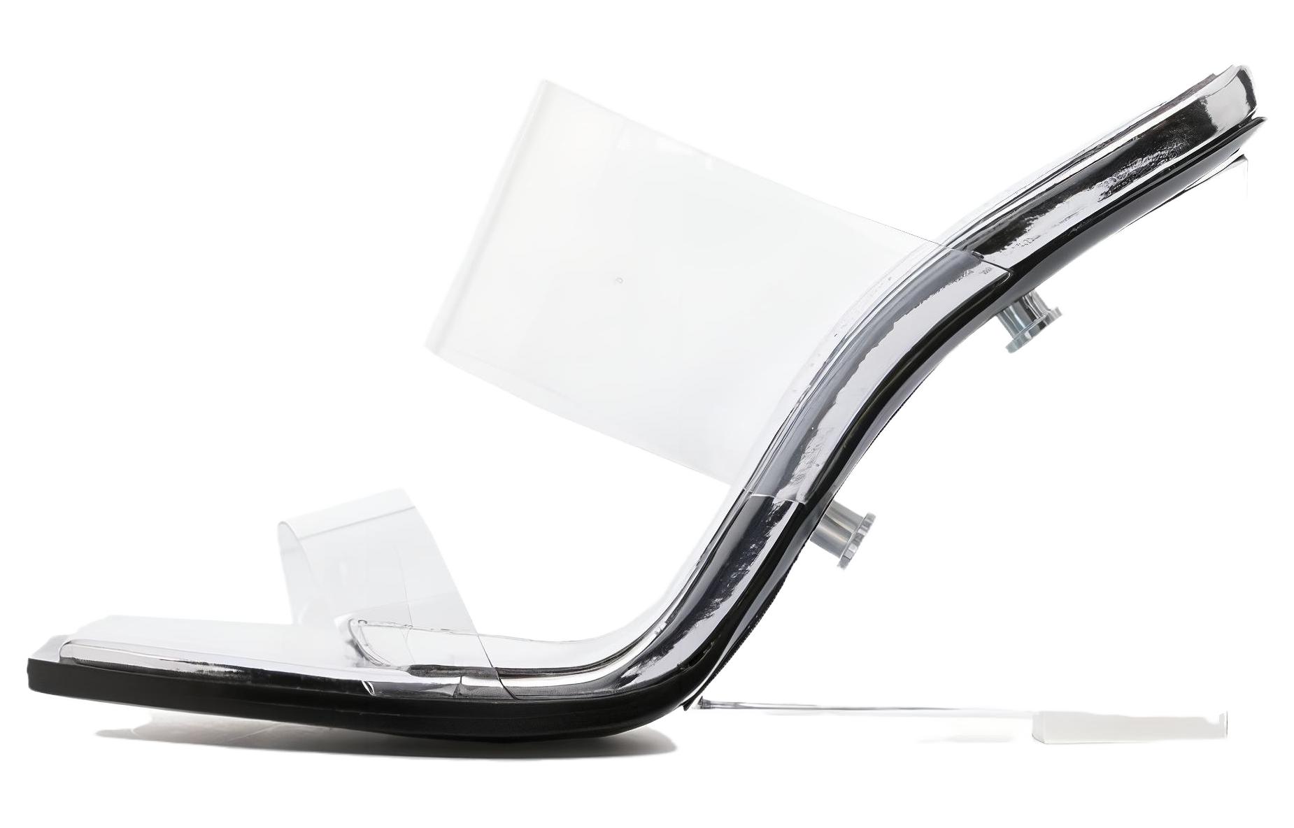 Buy (W) Alexander McQueen Shard PVC 'Silver' Perak 746241W4WB08300