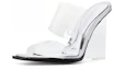 Lookbook (W) Alexander McQueen Shard PVC 'Silver' Perak 746241W4WB08300