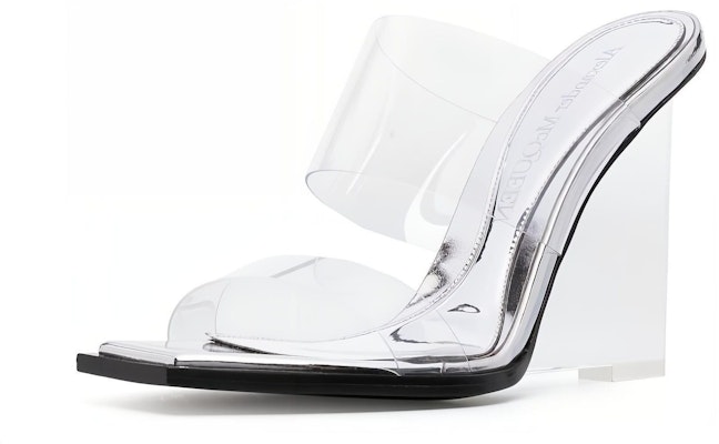 (Women) Alexander McQueen Shard PVC 'Silver' 746241W4WB08300 Lookbook (Women) Alexander McQueen Shard PVC 'Silver' 746241W4WB08300