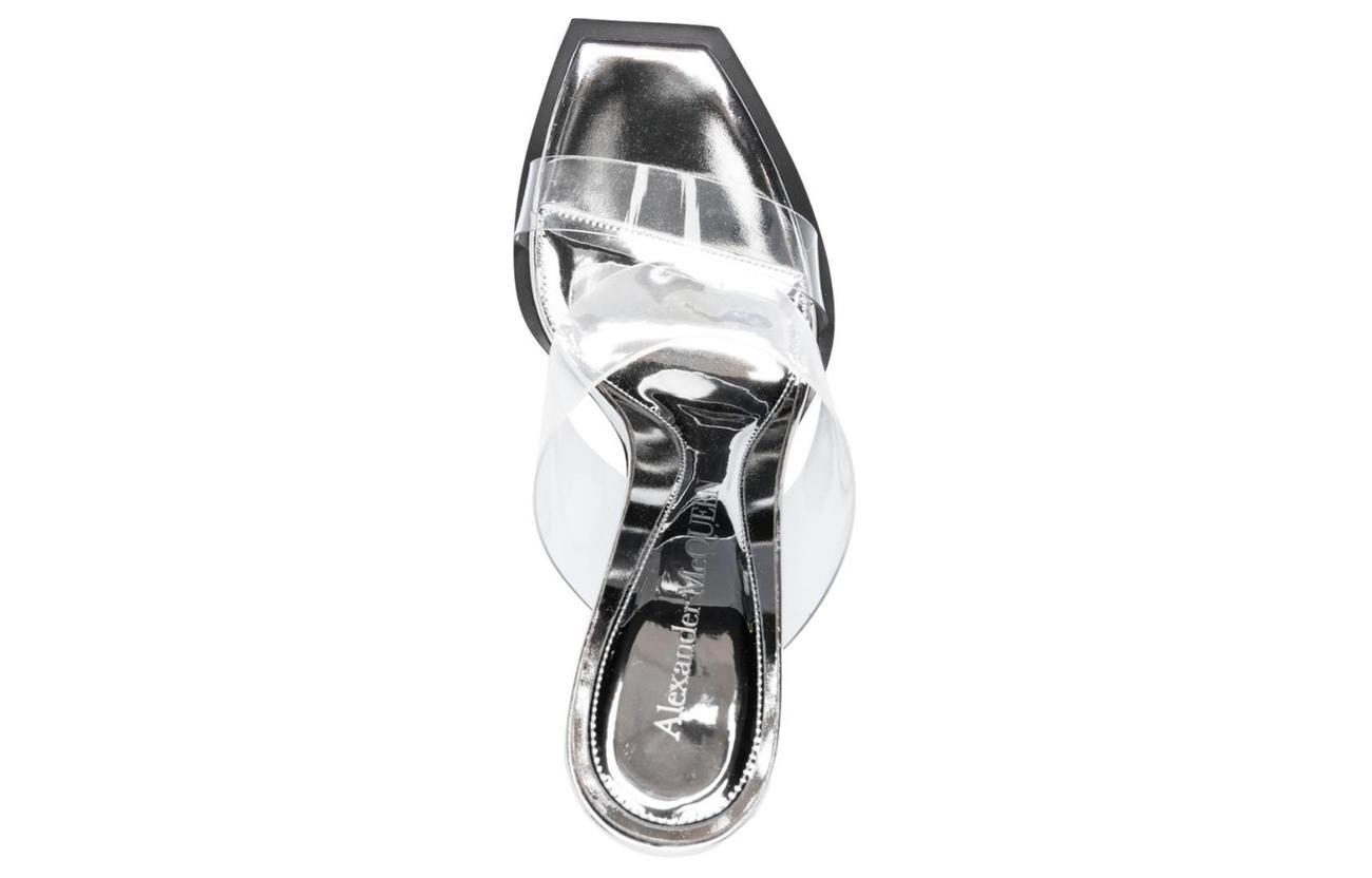 Purchase (W) Alexander McQueen Shard PVC 'Silver' Perak 746241W4WB08300