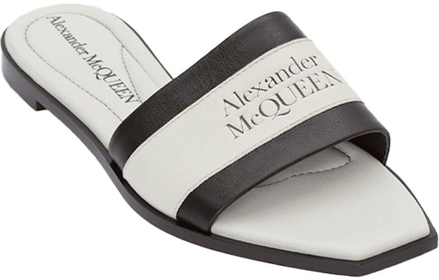 (W) 알렉산더 맥퀸 시그니처 슬리퍼 (블랙/화이트) 651902WHZX11280 Order (W) 알렉산더 맥퀸 시그니처 슬리퍼 (블랙/화이트) 651902WHZX11280