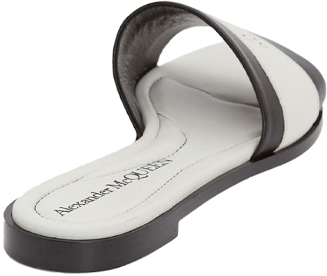 (W) 알렉산더 맥퀸 시그니처 슬리퍼 (블랙/화이트) 651902WHZX11280 Shop (W) 알렉산더 맥퀸 시그니처 슬리퍼 (블랙/화이트) 651902WHZX11280