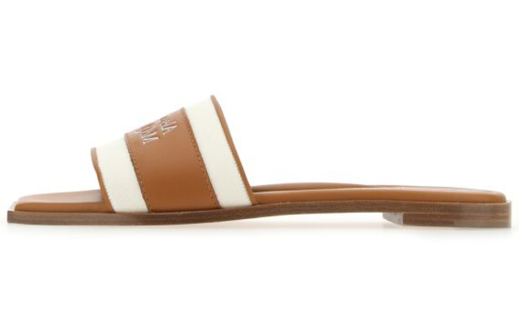 (Women) Alexander McQueen Signature Slide 'Brown' 658878W4MV39611