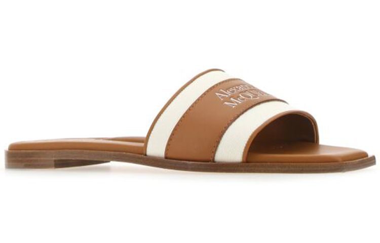 Order (W) アレキサンダー・マックイーン シグネチャースライド (ブラウン) 658878W4MV39611