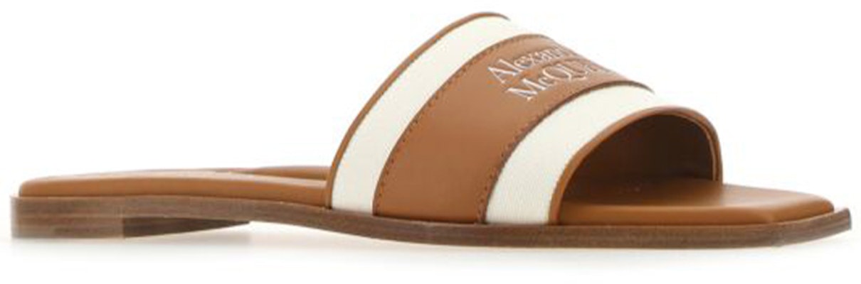 (W) アレキサンダー・マックイーン シグネチャースライド (ブラウン) 658878W4MV39611 Order (W) アレキサンダー・マックイーン シグネチャースライド (ブラウン) 658878W4MV39611